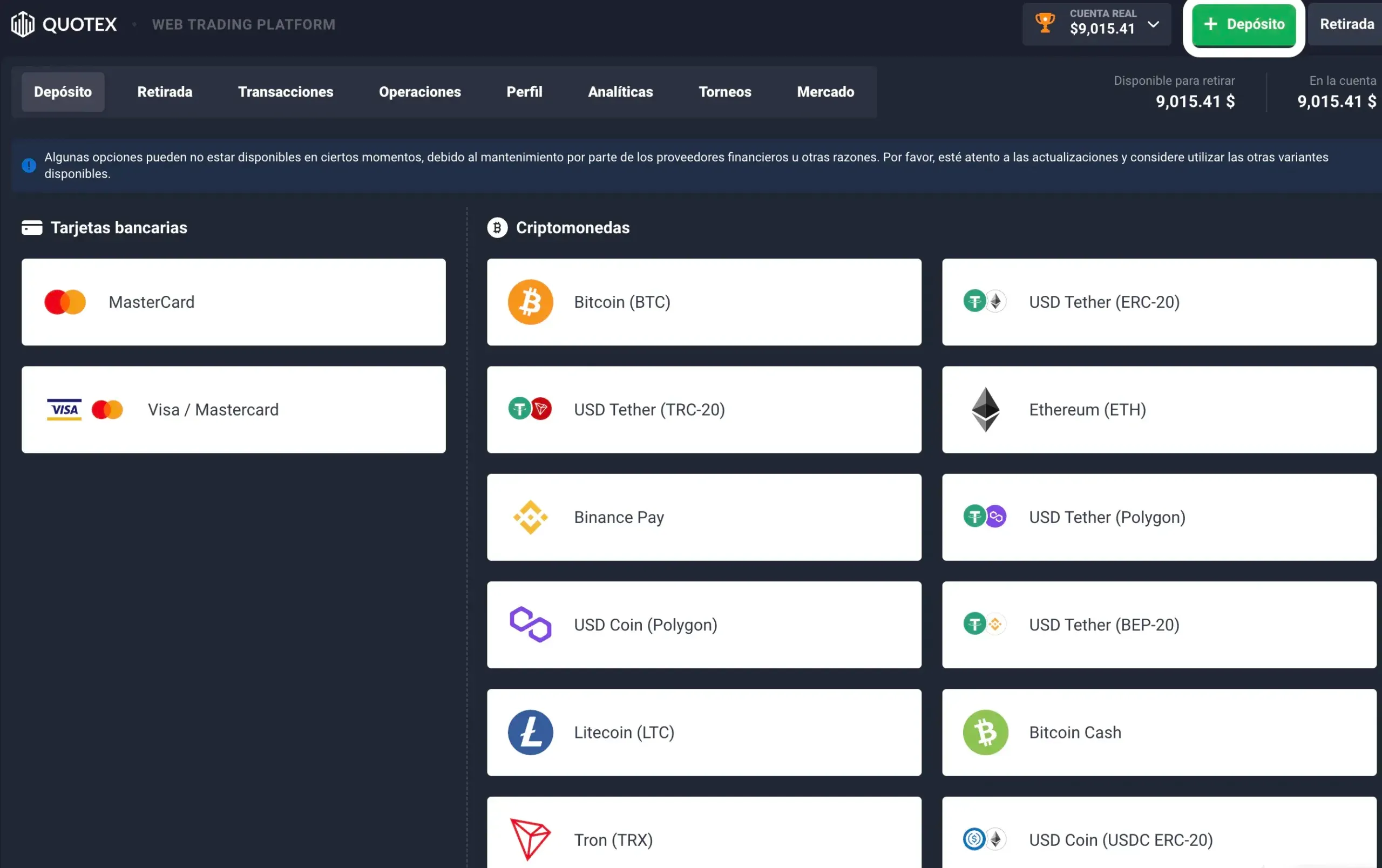 Primeros pasos en la plataforma